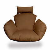 Primo Brown Indoor Outdoor Replacement Cushion for Egg Chair