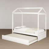 Espresso Twin Bed with Trundle