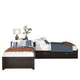 White Twin Bed with Trundle