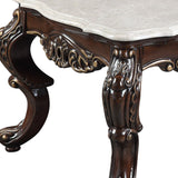 32" Chrome And Clear Glass Square Coffee Table With Shelf