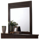 Mahogany Rectangle Dresser Mirror