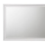 36" White Dresser Mirror