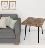 24" Gold Manufactured Wood Rectangular End Table