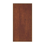 24" Dark Cherry Brown Rectangular End Table With Drawer And Shelf