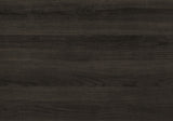 23" Black And Brown End Table With Shelf