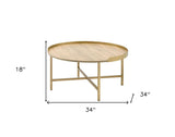47" Chrome And White Rectangular Coffee Table With Shelf