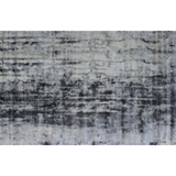 8' x 11' White And Blue Abstract Hand Loomed Area Rug