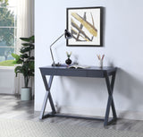 42" Blue Writing Desk