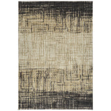 3' X 5' Brown Ombre Abstract Area Rug