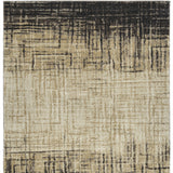 3' X 5' Brown Ombre Abstract Area Rug