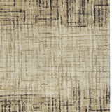 8' X 11' Brown Abstract Ombre Area Rug