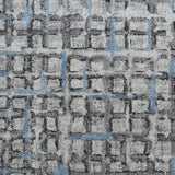 3' X 5' Grey Geometric Area Rug