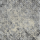 10' X 13' Grey Diamond Area Rug