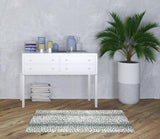 3' X 5' Black Gazelle Print Shag Handmade Non Skid Area Rug