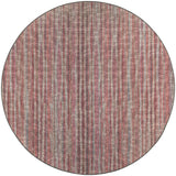 10' Pink Round Ombre Tufted Handmade Area Rug