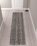 3' X 10' Brown Ombre Tufted Runner Rug
