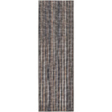 3' X 10' Brown Ombre Tufted Runner Rug