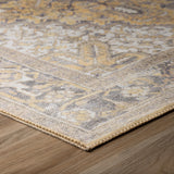 9' X 13' Red Oriental Distressed Non Skid Area Rug
