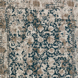 9' X 13' Brown Oriental Area Rug With Fringe