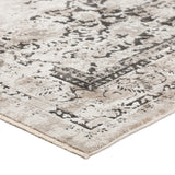 9' X 13' Black Oriental Area Rug With Fringe