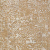 3' X 5' Beige Oriental Area Rug With Fringe