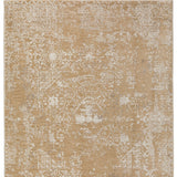 8' X 10' Beige Oriental Area Rug With Fringe