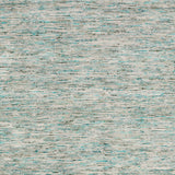 8' X 8' Green Round Wool Hand Loomed Handmade Area Rug