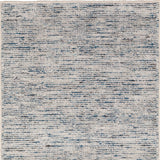 3' X 10' Blue Wool Hand Loomed Runner Rug