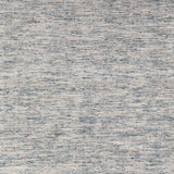 4' X 6' Blue Wool Hand Loomed Handmade Area Rug
