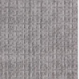 5' x 8' Tan And Charcoal Plaid Cross Hand Loomed Area Rug