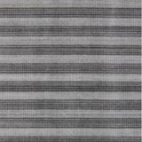 8' X 10' Black And Dark Grey Hand Loomed Area Rug