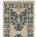 7' x 10' Beige Stain Resistant Indoor Outdoor Area Rug