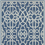 2' X 4' Tan Geometric Stain Resistant Indoor Outdoor Area Rug