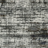 10' X 13' Ivory Charcoal Grey Blue Rust And Brown Abstract Power Loom Stain Resistant Area Rug