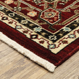 8' X 10' Beige Geometric Power Loom Stain Resistant Area Rug