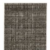 6' X 9' Beige Grey Ivory Tan And Brown Abstract Power Loom Stain Resistant Area Rug