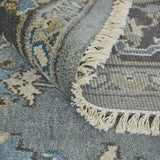 6' Purple Shag Tufted Handmade Runner Rug