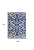 2' x 3' Ivory Geometric Hand Woven Area Rug