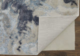 2' X 3' Blue Abstract Area Rug