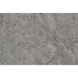 10' Gray Abstract Hand Woven Runner Rug