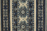 13' X 15' Geometric Power Loom Distressed Area Rug
