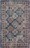 13' X 15' Abstract Power Loom Distressed Area Rug