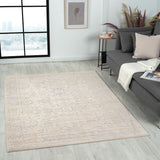 4' X 6' Gray Geometric Area Rug