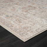 2' X 3' Beige Oriental Area Rug