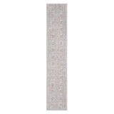 2' X 8' Beige Botanical Runner Rug