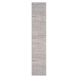 2' X 8' Gray Abstract Runner Rug