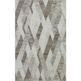 10' x 14' Gray Geometric Area Rug