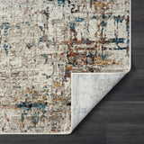 10' x 14' Gray Geometric Area Rug