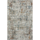 10' X 14' Gray Abstract Distressed Area Rug