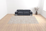 10' X 14' Beige Abstract Area Rug